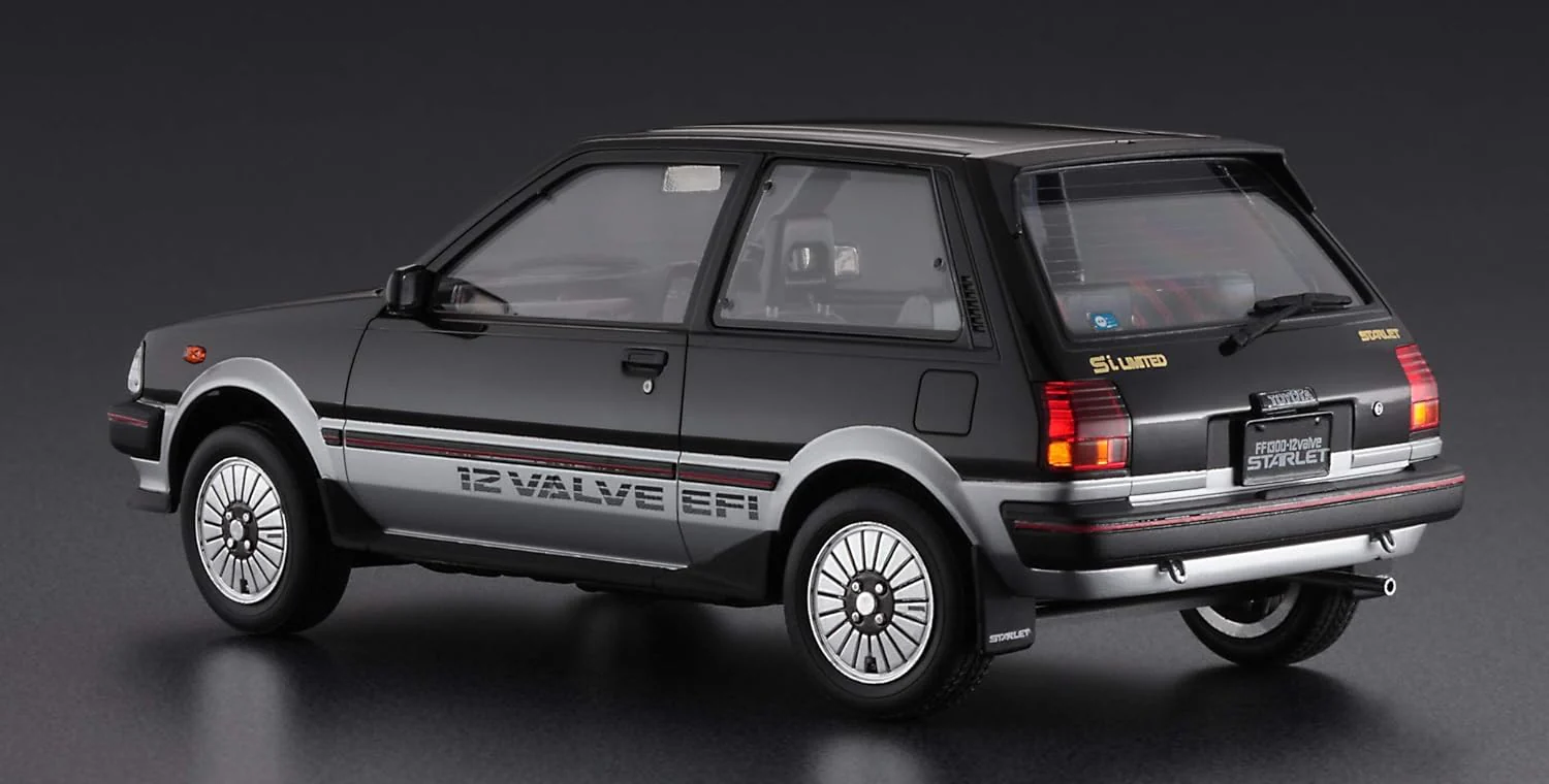 Hasegawa 20425 1/24 Toyota Starlet EP71 Si Limited (3 Doors) - Image 2