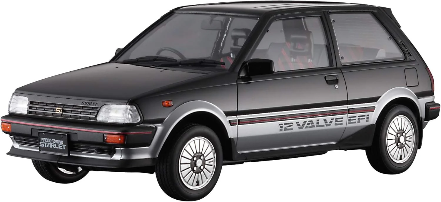 Hasegawa 20425 1/24 Toyota Starlet EP71 Si Limited (3 Doors) - Image 5
