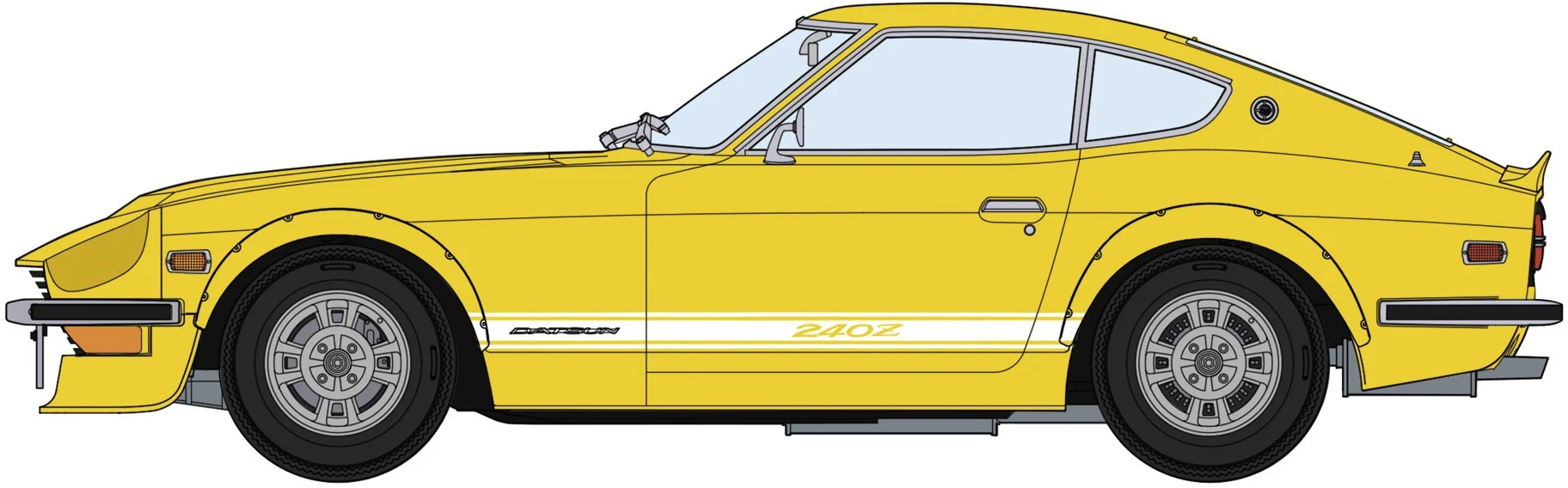 Hasegawa 20487 1/24 Datsun 240Z w/Chin Spoiler - Image 2