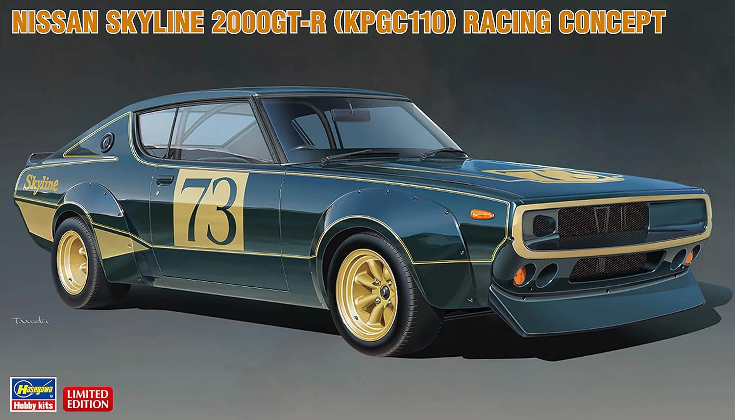 Hasegawa 20642 1/24 Nissan Skyline 2000GT-R (KPGC110) Racing Concept - Image 2