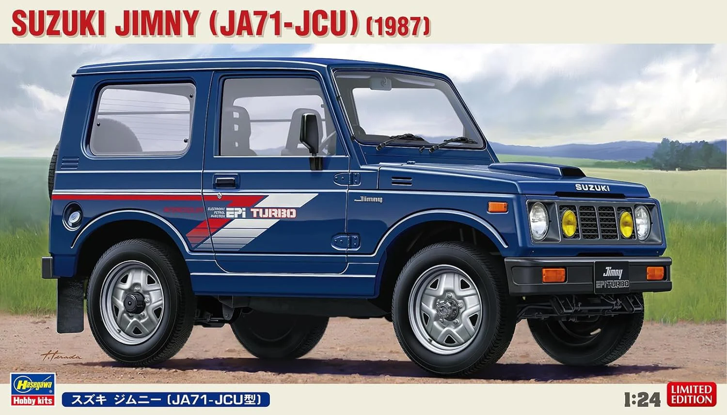 Hasegawa 20703 1/24 Suzuki Jimny (JA71-JCU Type) - Image 4
