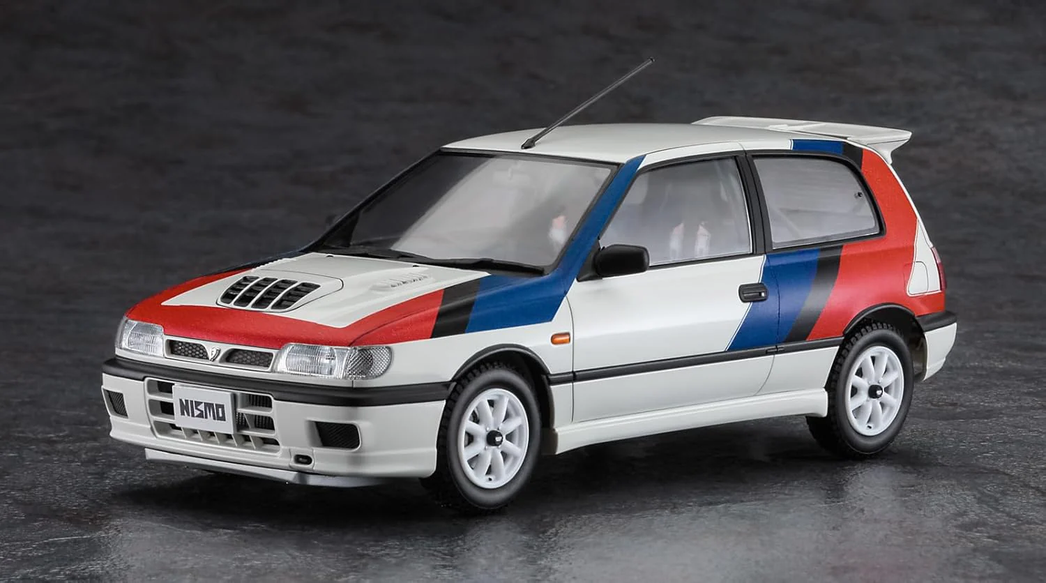 Hasegawa 20714 1/24 Nissan Pulsar GTI-R (RNN14 Modified) NISMO Complete Car specification - Image 3