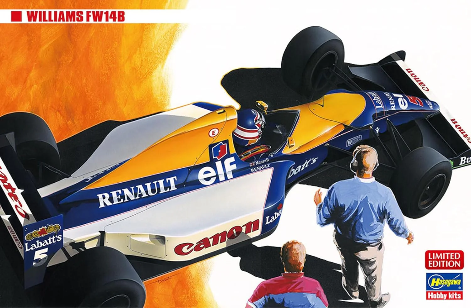 Hasegawa 20719 1/24 Williams FW14B - Image 3