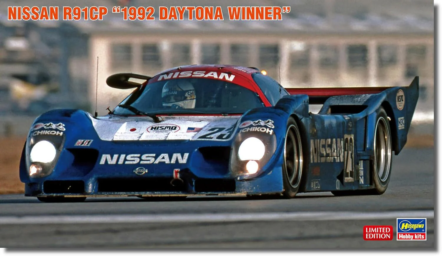 Hasegawa 20724 1/24 Nissan R91CP 1992 Daytona Winner - Image 2