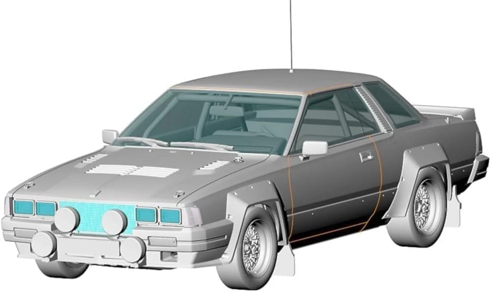 Hasegawa 20727 1/24 Nissan 240RS (BS110) 1983 Monte Carlo Rally - Image 33