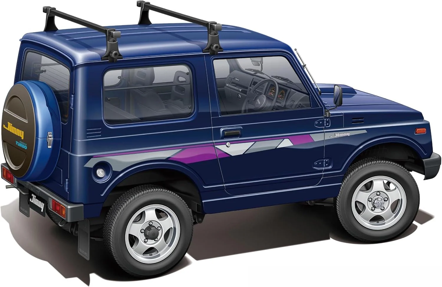 Hasegawa 20744 1/24 Suzuki Jimny (JA11-3) with Base Carrier