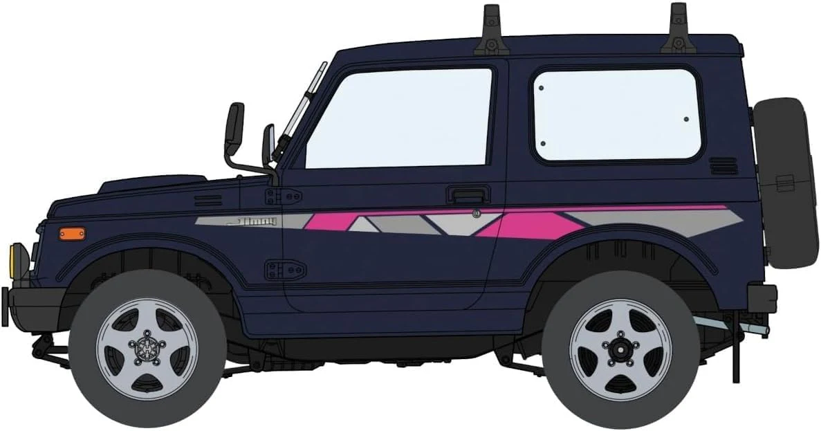Hasegawa 20744 1/24 Suzuki Jimny (JA11-3) with Base Carrier - Image 2