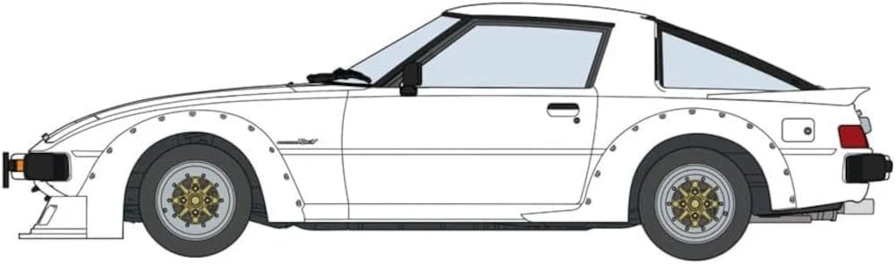 Hasegawa 20760 1/24 Mazda Savannah RX-7 (SA22C) Early Version "Custom Version" - Image 11