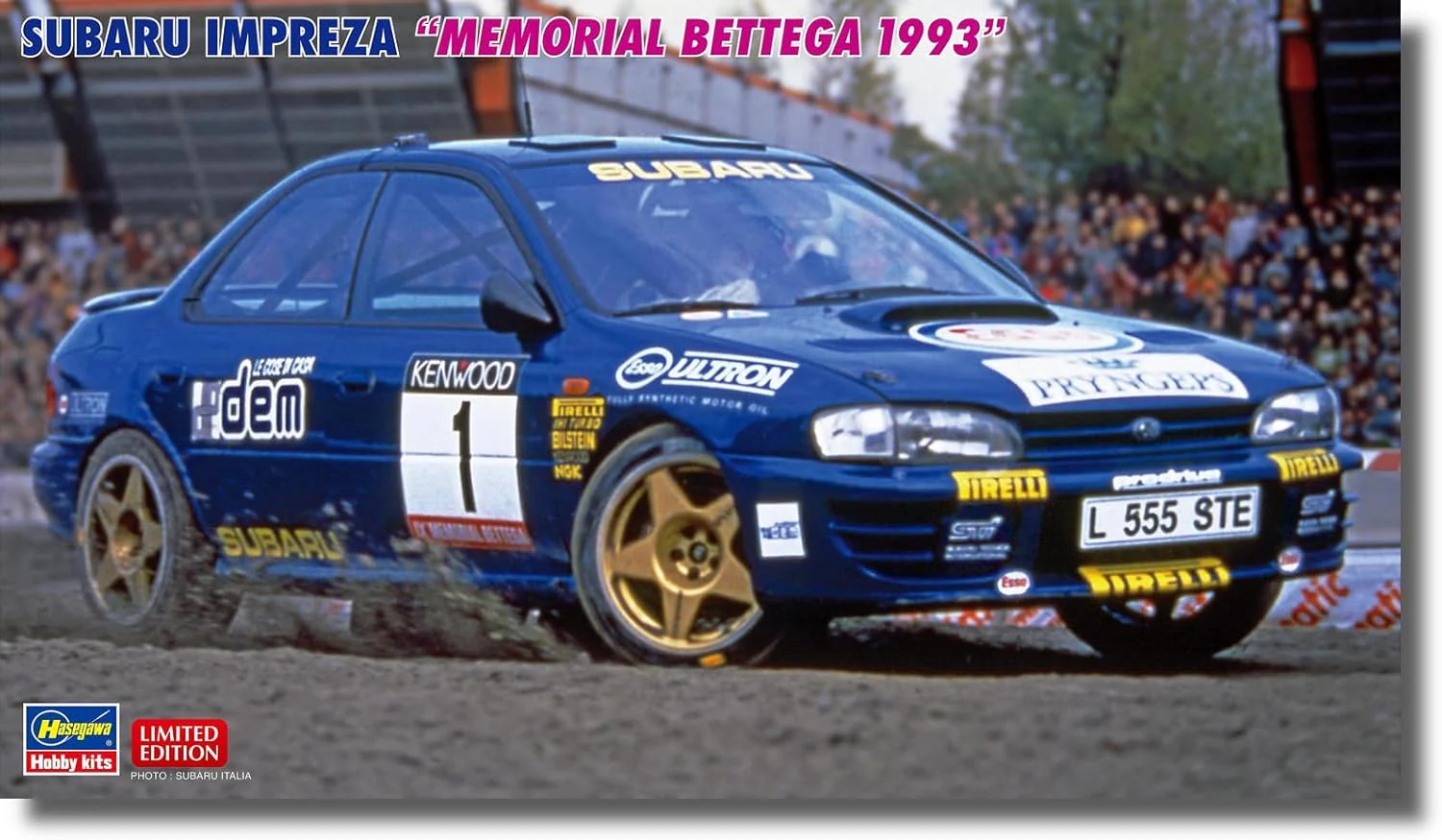 Hasegawa 20768 1/24 Subaru Impreza Memorial Bettega 1993