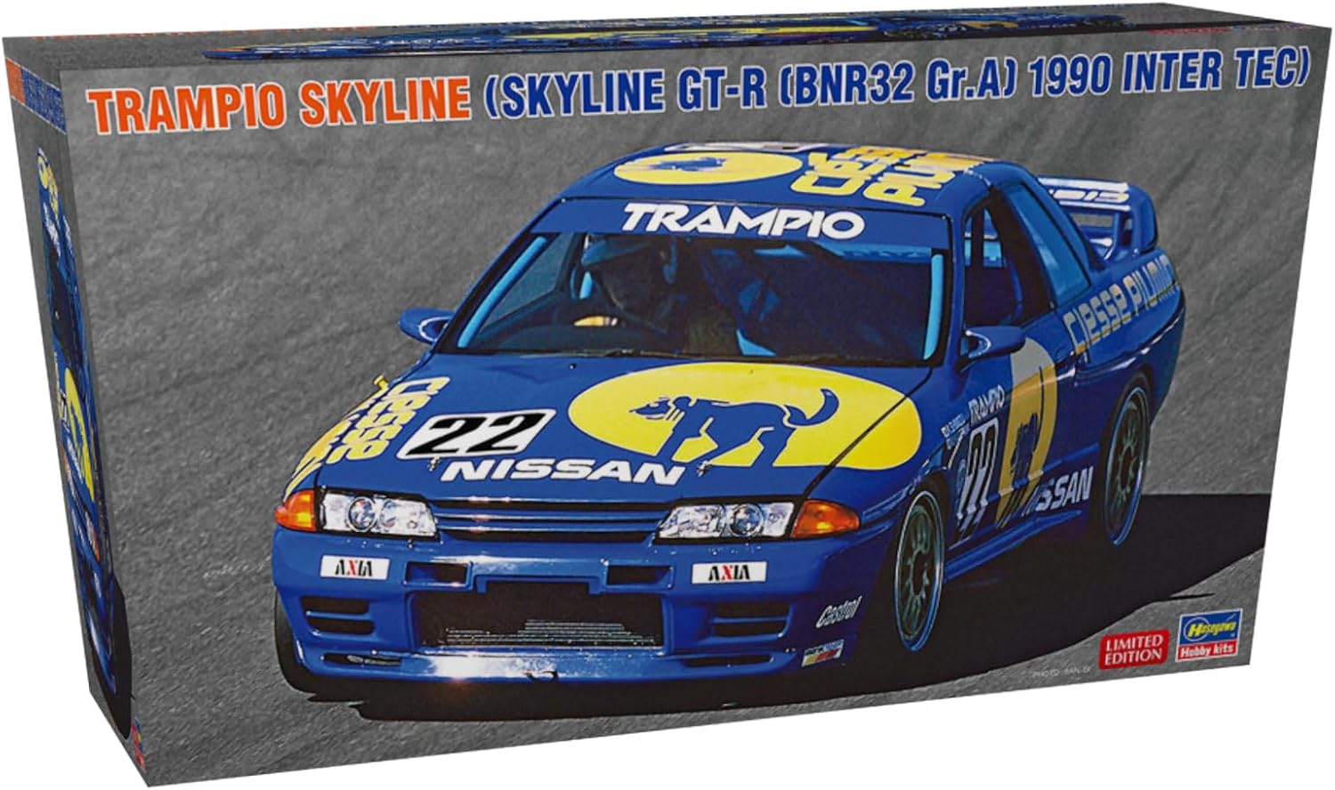 Hasegawa 20791 1/24 Trampio Skyline (Skyline GT-R [BNR32 Gr.A] 1990 Inter TEC) - Image 2