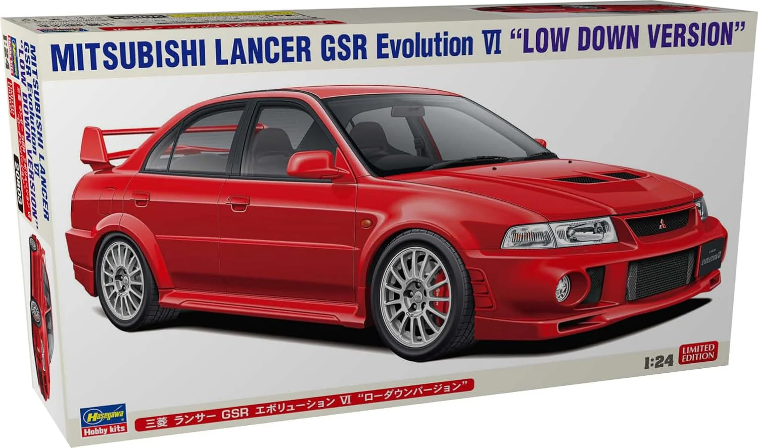 Hasegawa 20803 1/24 Mitsubishi Lancer GSR Evolution VI Low Down Version