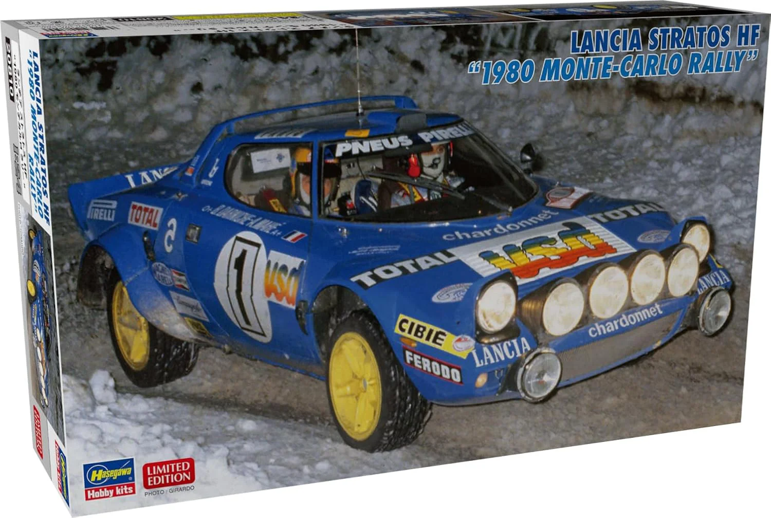 Hasegawa 20810 1/24 Lancia Stratos HF 1980 Monte-Carlo Rally