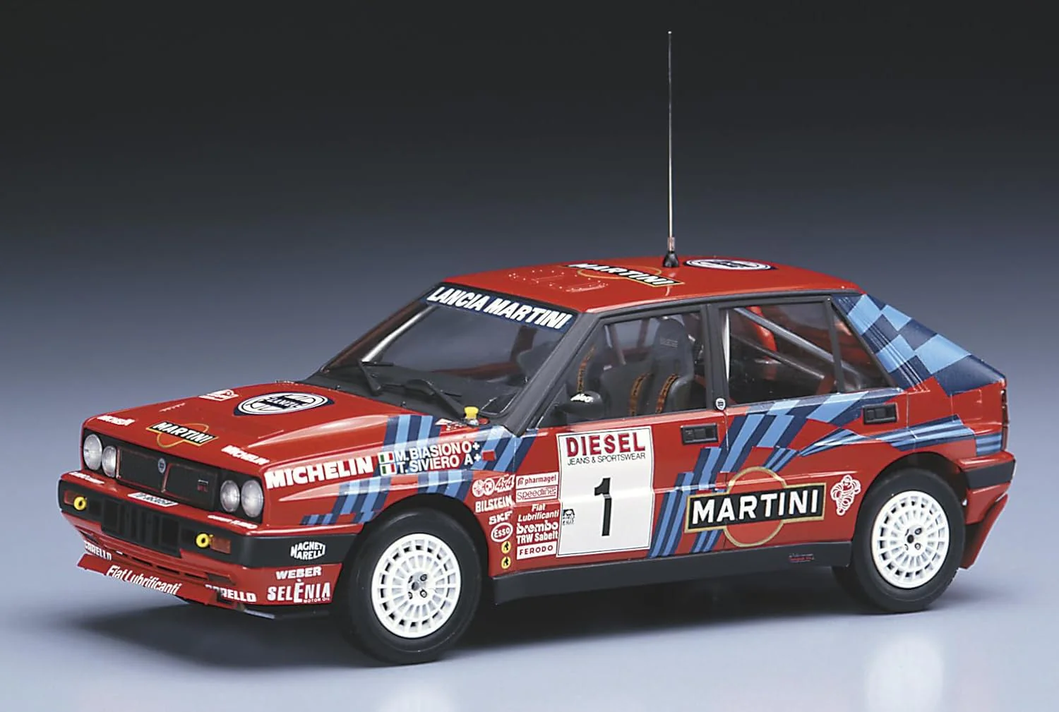 Hasegawa 20825 1/24 Lancia Delta HF Integrale 16v 1989 Sanremo Rally - Image 3