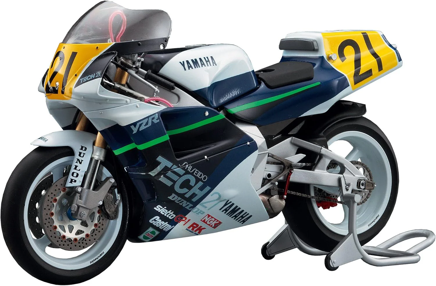 Hasegawa 21708 1/12 Yamaha YZR500 (0WA8) TECH 21 1989