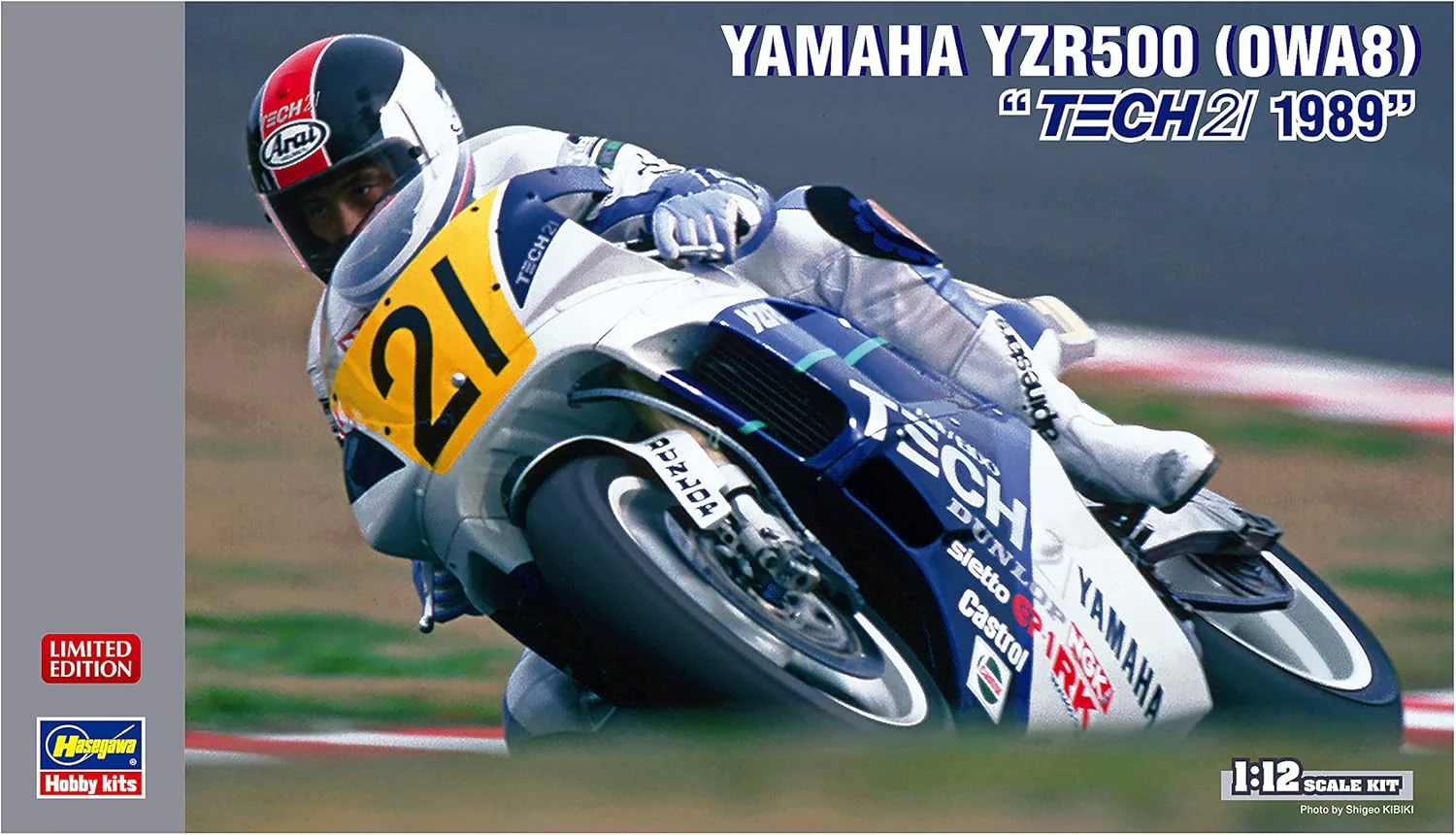 Hasegawa 21708 1/12 Yamaha YZR500 (0WA8) TECH 21 1989 - Image 2