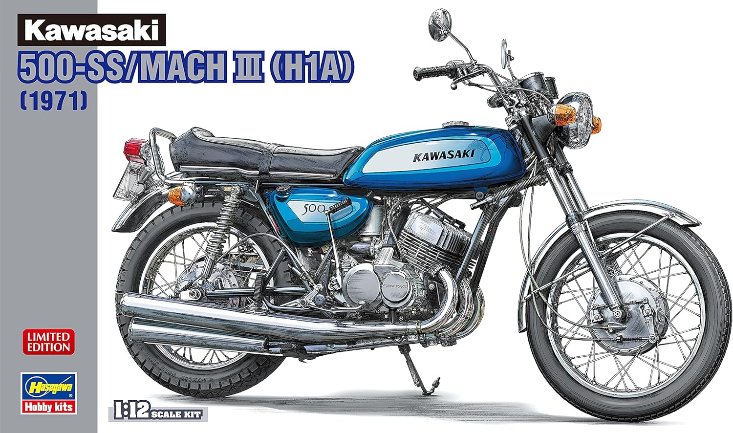Hasegawa 21735 1/12 Kawasaki 500-SS/MACHIII (H1A) - Image 4