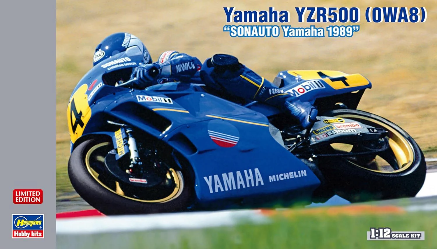 Hasegawa 21768 1/12 Yamaha YZR500 (0WA8) Sonauto Yamaha 1989 - Image 2