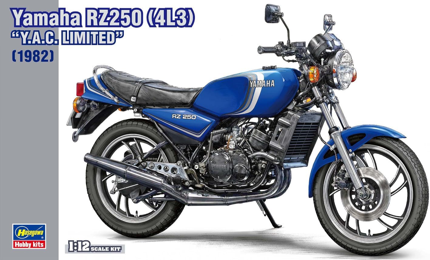 Hasegawa 21774 1/12 Yamaha RZ250 (4L3) Y.A.C. Limited (1982) - Image 2