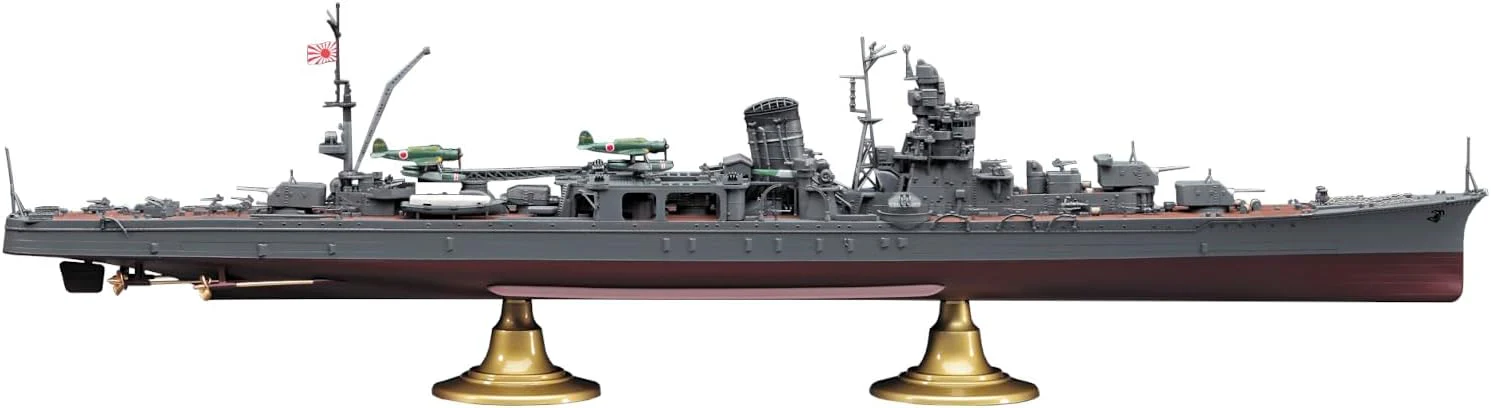 Hasegawa 40109 1/350 Japanese Navy Light Cruiser Yahagi Battle of Leyte Gulf - Image 7
