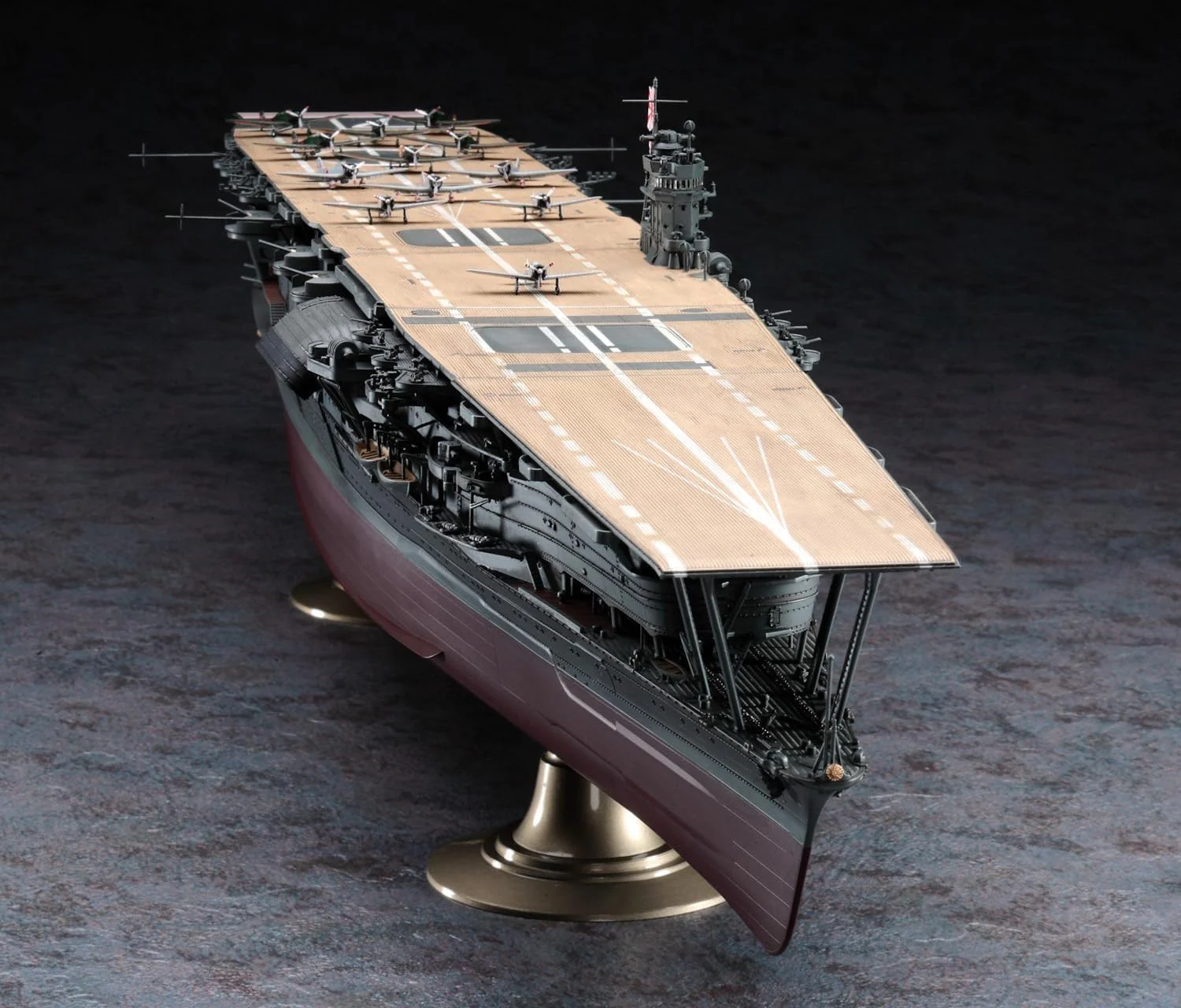 Hasegawa 40124 1/350 Japanese Navy Aircraft Carrier Akagi Attack on Pearl Harbor - Image 4
