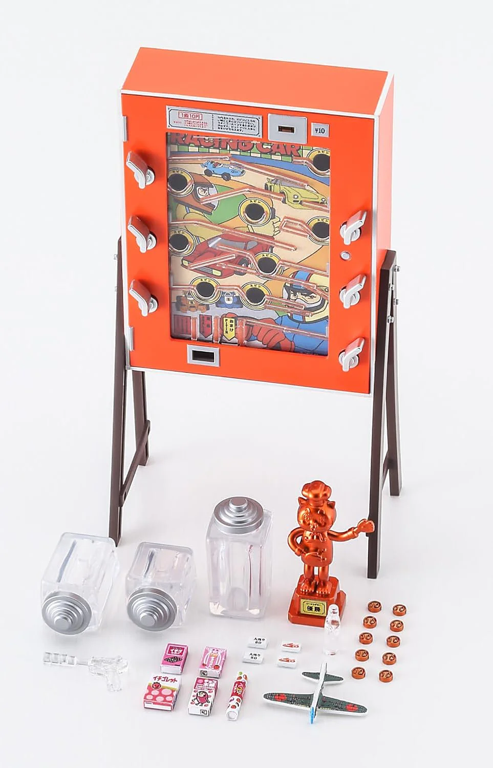 Hasegawa 62207 1/12 Action Figure Accessory Series, 10 Yen Game (Racing Car) - Image 17