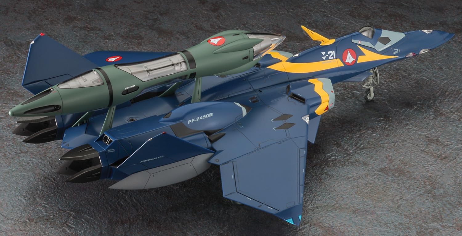 Hasegawa 65887 1/72 Macross Plus YF-21 w/Fast Pack & Fold Booster - Image 3