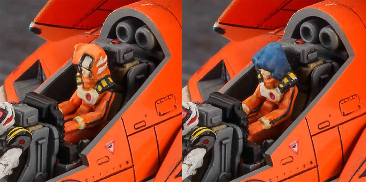 Hasegawa 65896 1/72 Macross VT-1 Gerwalk Fighter Ostrich - Image 6