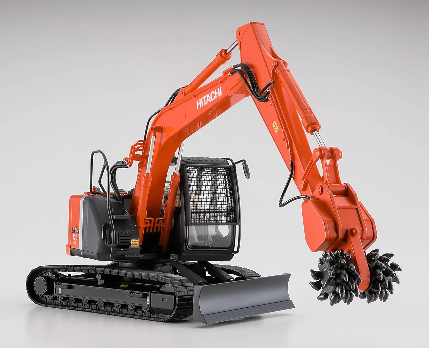 Hasegawa 66111 1/35 Hitachi Construction Machinery Hydraulic Shovel ZAXIS135US Cutting Cutter Specification - Image 3