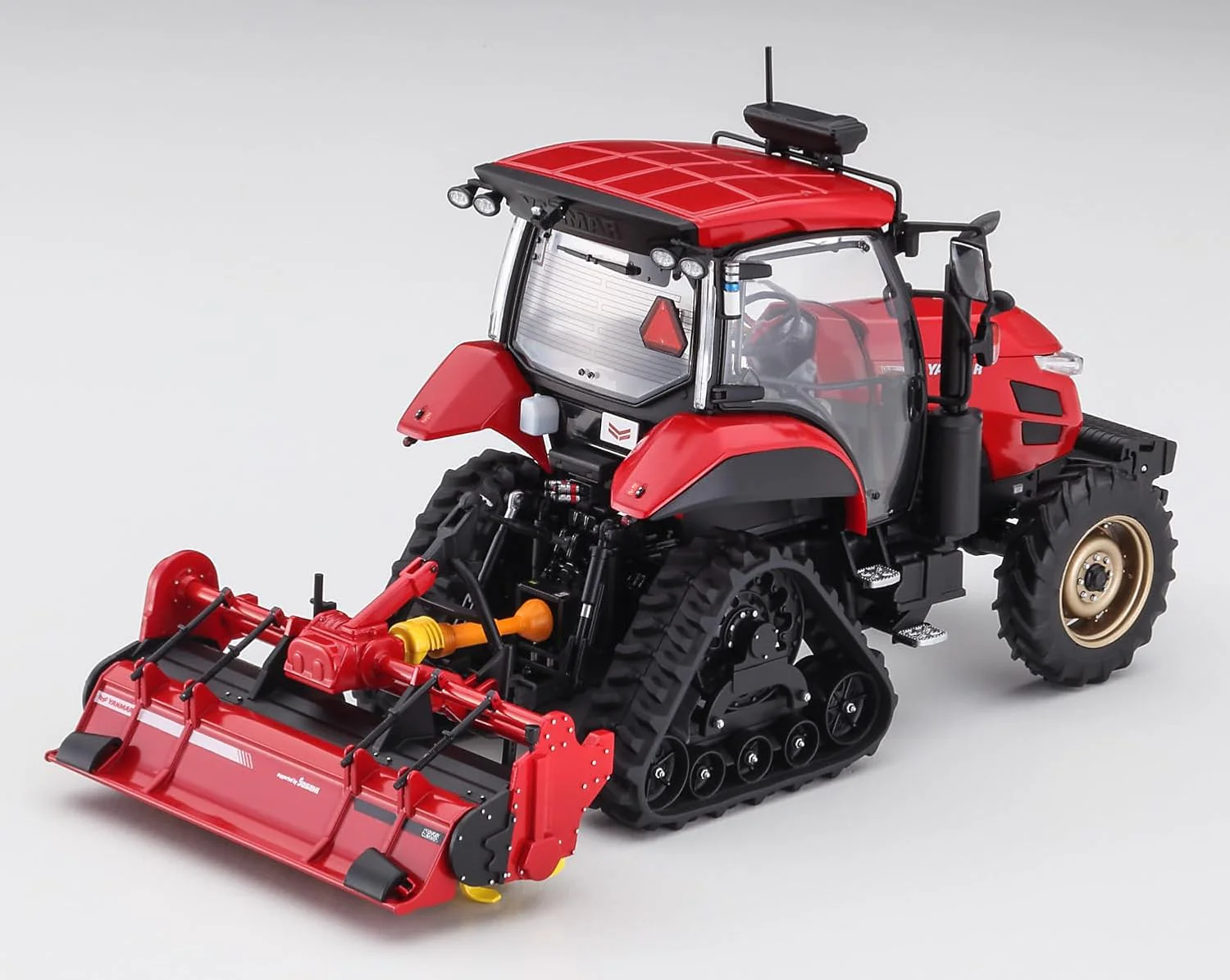 Hasegawa 66112 1/35 Construction Machinery Series Yanmar Tractor YT5113A "Robot Tractor" Delta Crawler/Rotary - Image 2