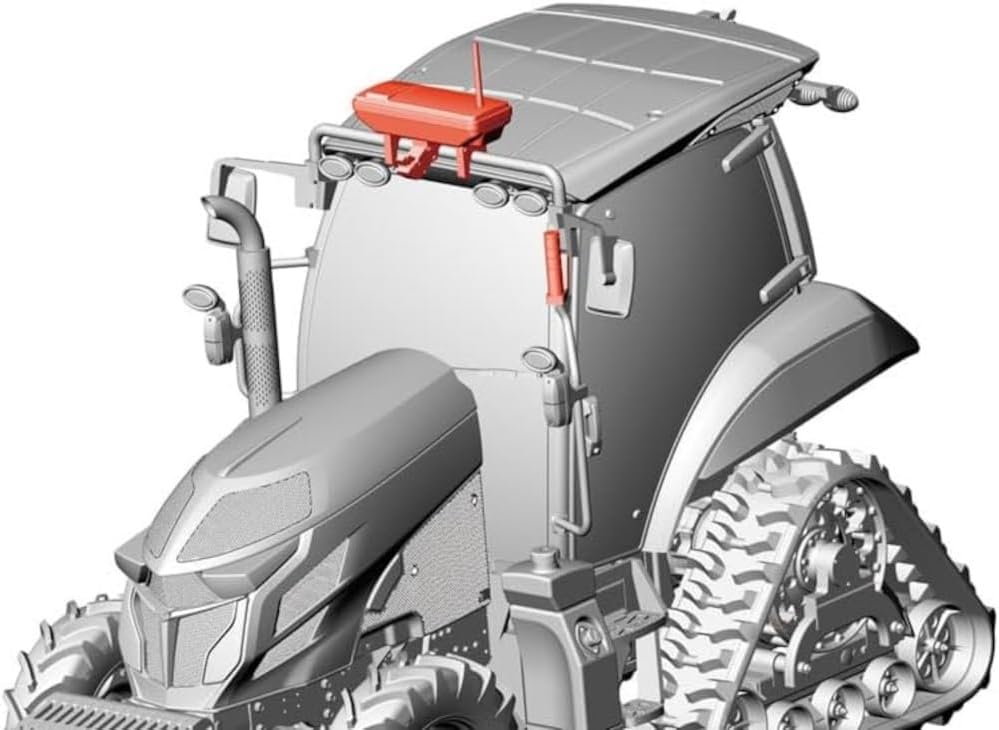 Hasegawa 66112 1/35 Construction Machinery Series Yanmar Tractor YT5113A "Robot Tractor" Delta Crawler/Rotary - Image 6