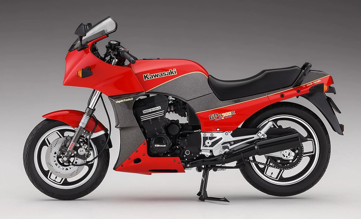 Hasegawa BK19 1/12 Kawasaki GPZ900R (A1) (1984) - Image 4