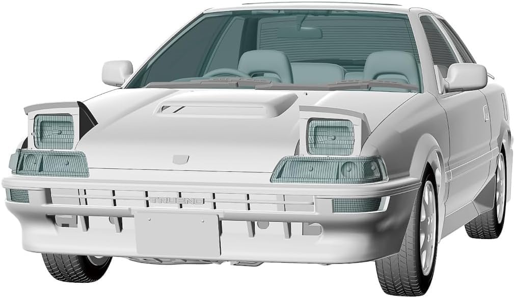 Hasegawa HC069 1/24 Toyota Sprinter Trueno AE92 GT-Z Late Model (1989) - Image 11