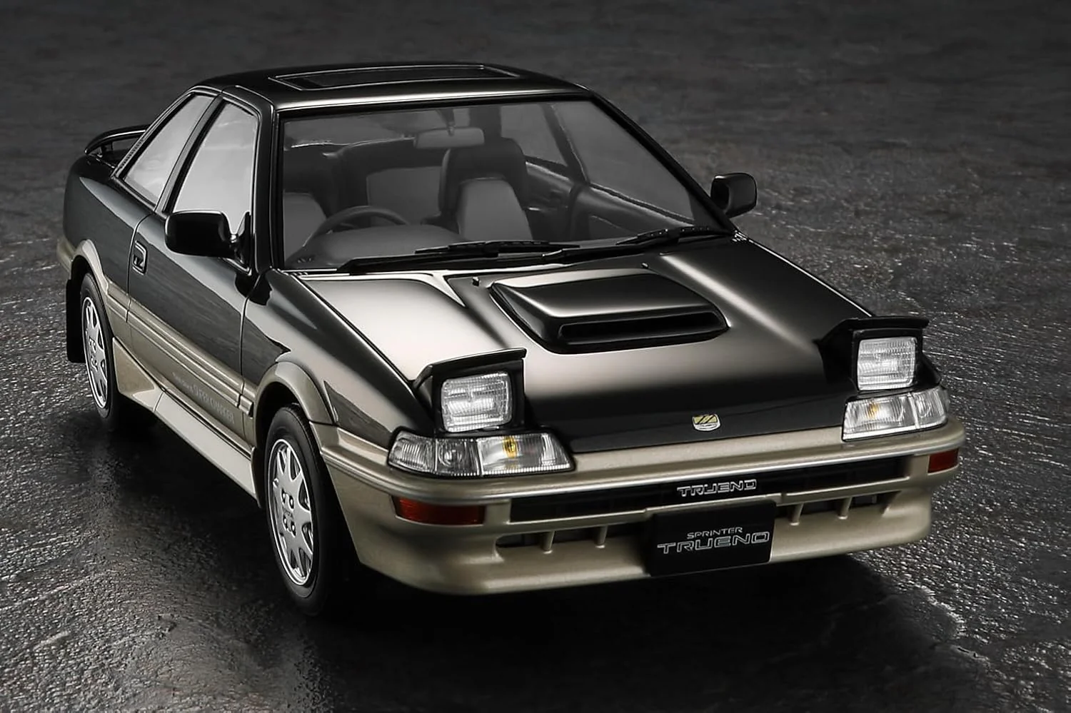 Hasegawa HC069 1/24 Toyota Sprinter Trueno AE92 GT-Z Late Model (1989) - Image 3