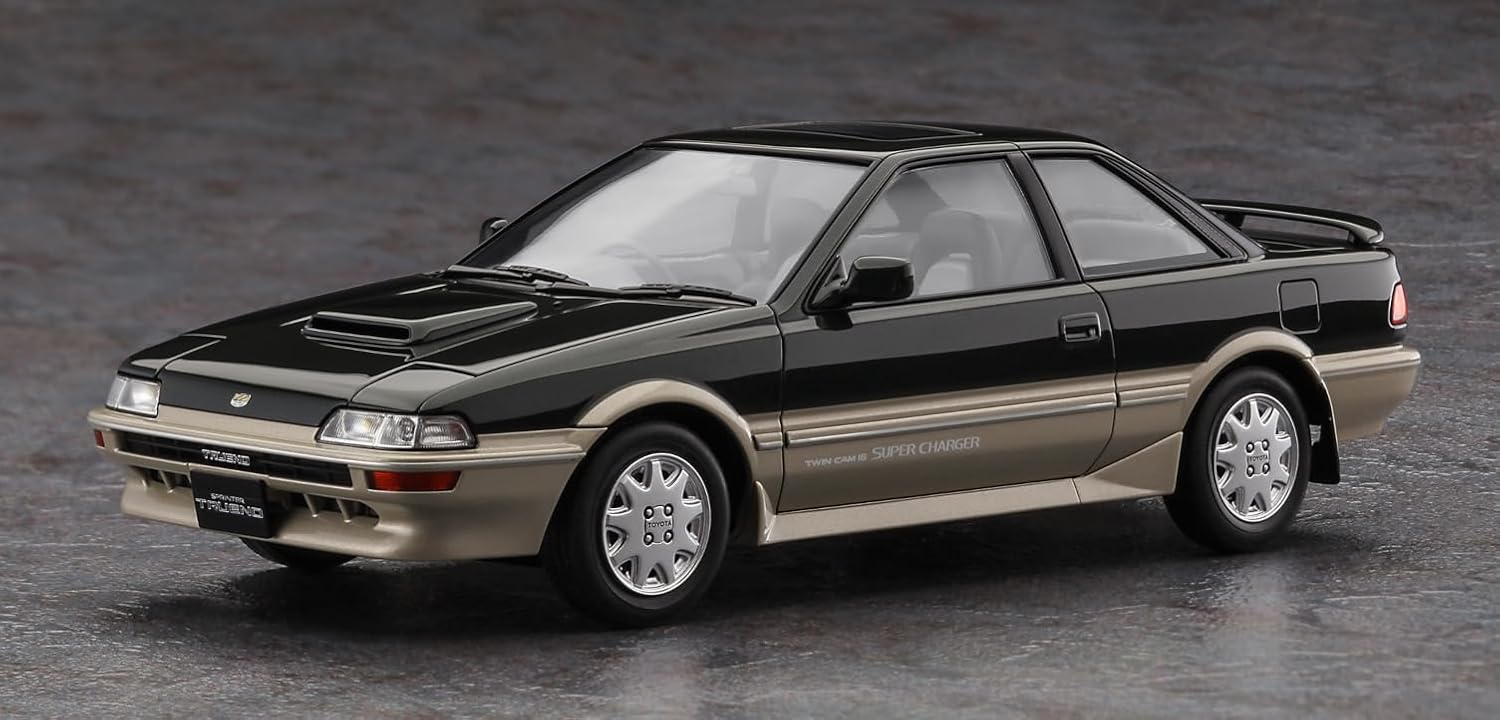 Hasegawa HC069 1/24 Toyota Sprinter Trueno AE92 GT-Z Late Model (1989) - Image 7