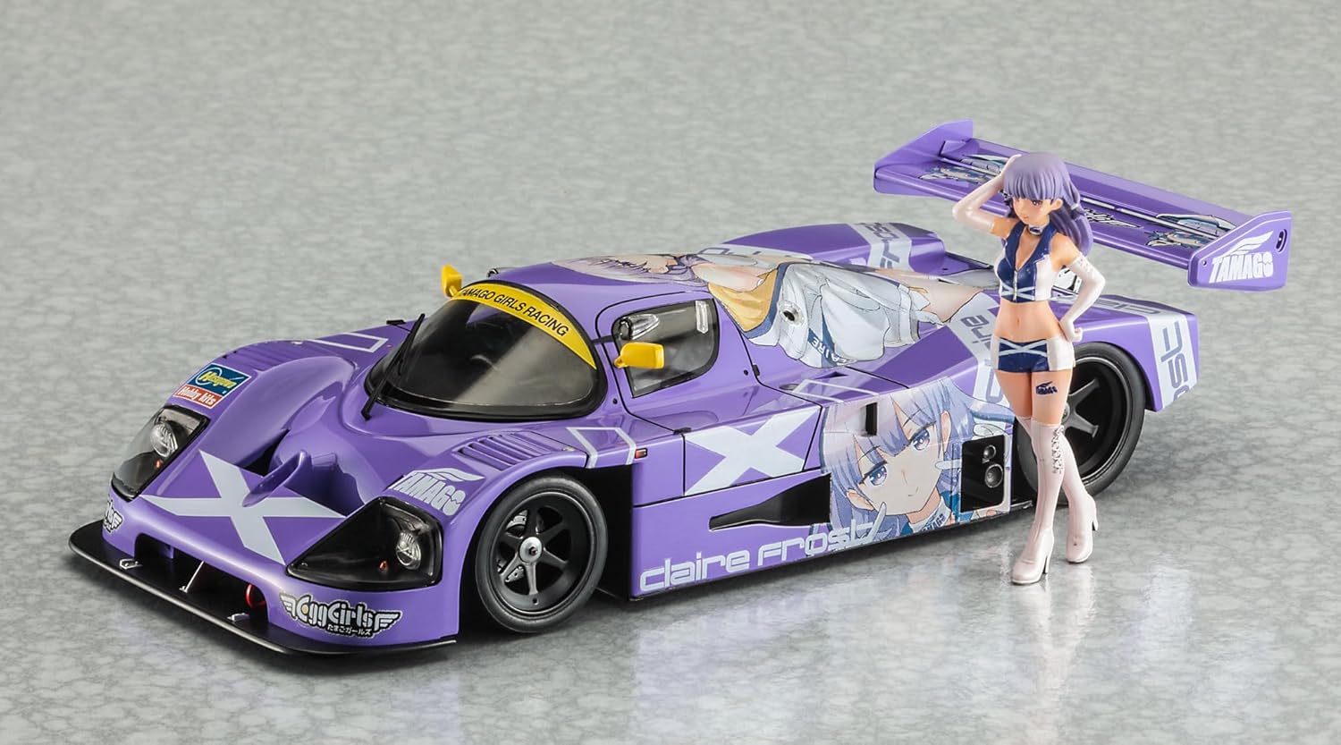 Hasegawa SP582 1/24 Sauber Mercedes C9 Claire Frost w/Figure - Image 5
