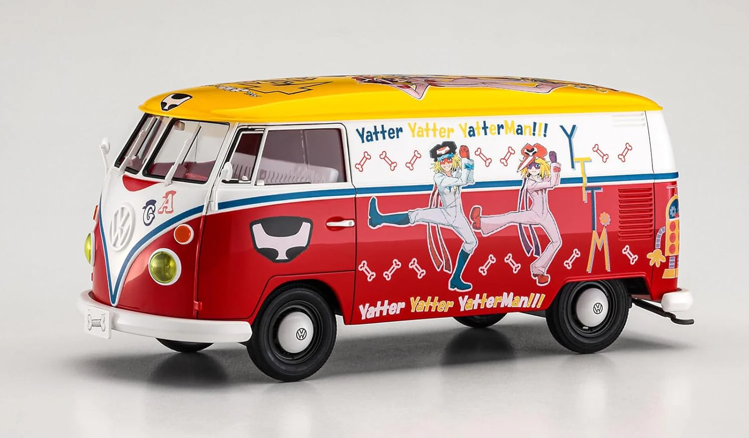 Hasegawa SP613 1/24 Time Bokan Series Yatterman Volkswagen Type 2 Delivery Van Yatterman - Image 10