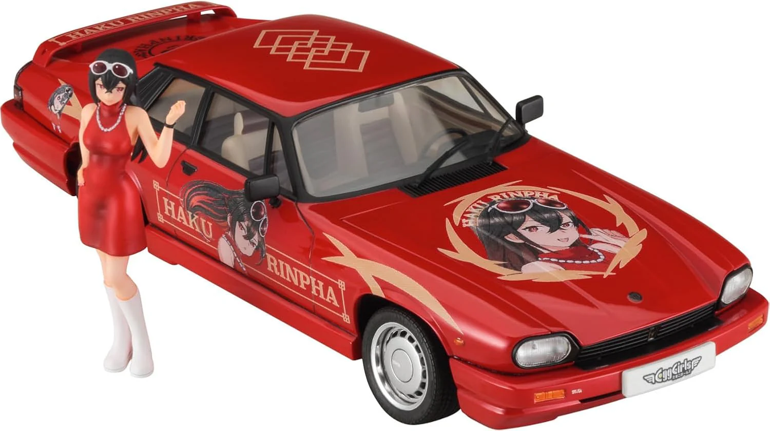 Hasegawa SP622 1/24 Jaguar XJ-S TWR Sports Haku Rinpha w/Figure - Image 7