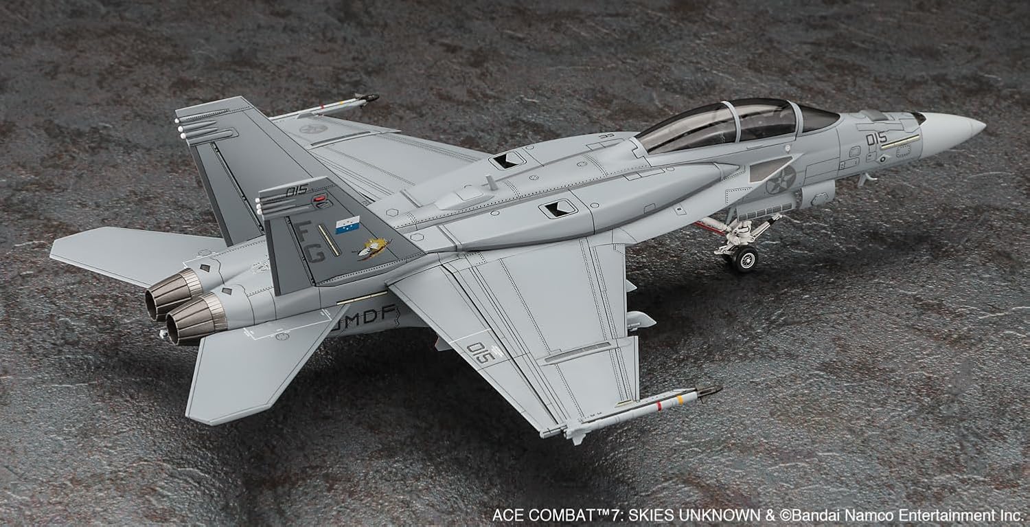 Hasegawa SP644 1/72 Ace Combat 7 Skies Unknown F/A-18F Super Hornet Block III w/Conformal Tanks - Image 9
