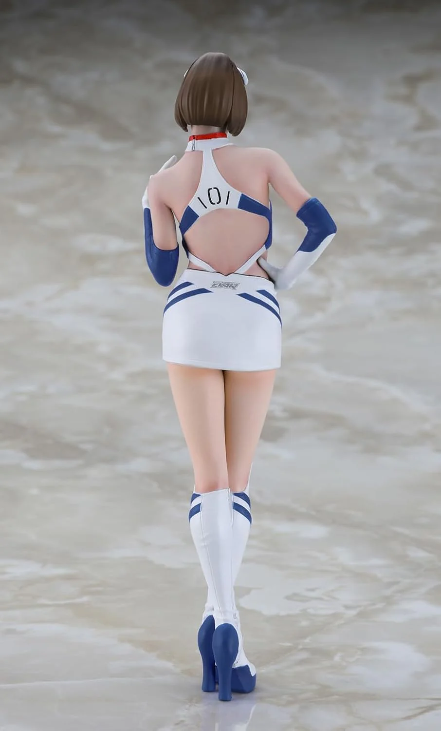 Hasegawa SP651 1/12 12 Real Figure Collection Evangelion Racing Circuit Mate Arisa Akagi/Rei Ayanami - Image 3