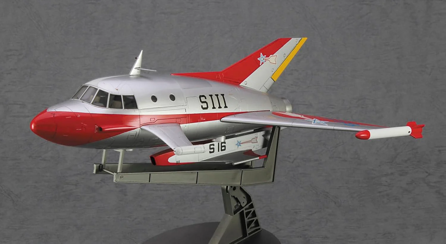 Hasegawa SP652 1/72 Jet-VTOL with Special Submarine S (with Meteor Mark Acrylic Stand) - Image 4