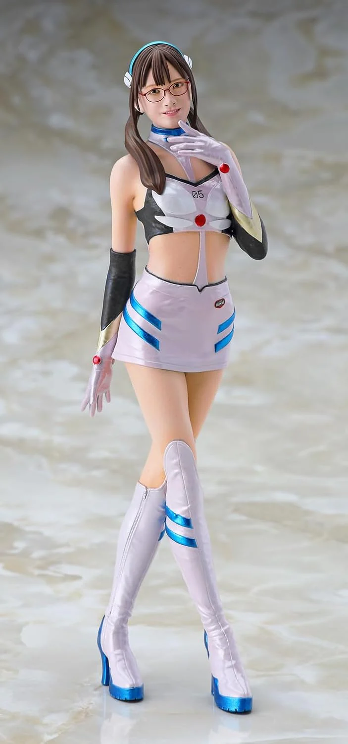 Hasegawa SP660 1/12 12 Real Figure Collection Evangelion Racing Circuit Mate Yukino Runa/Makinami Mari Illustrious - Image 5
