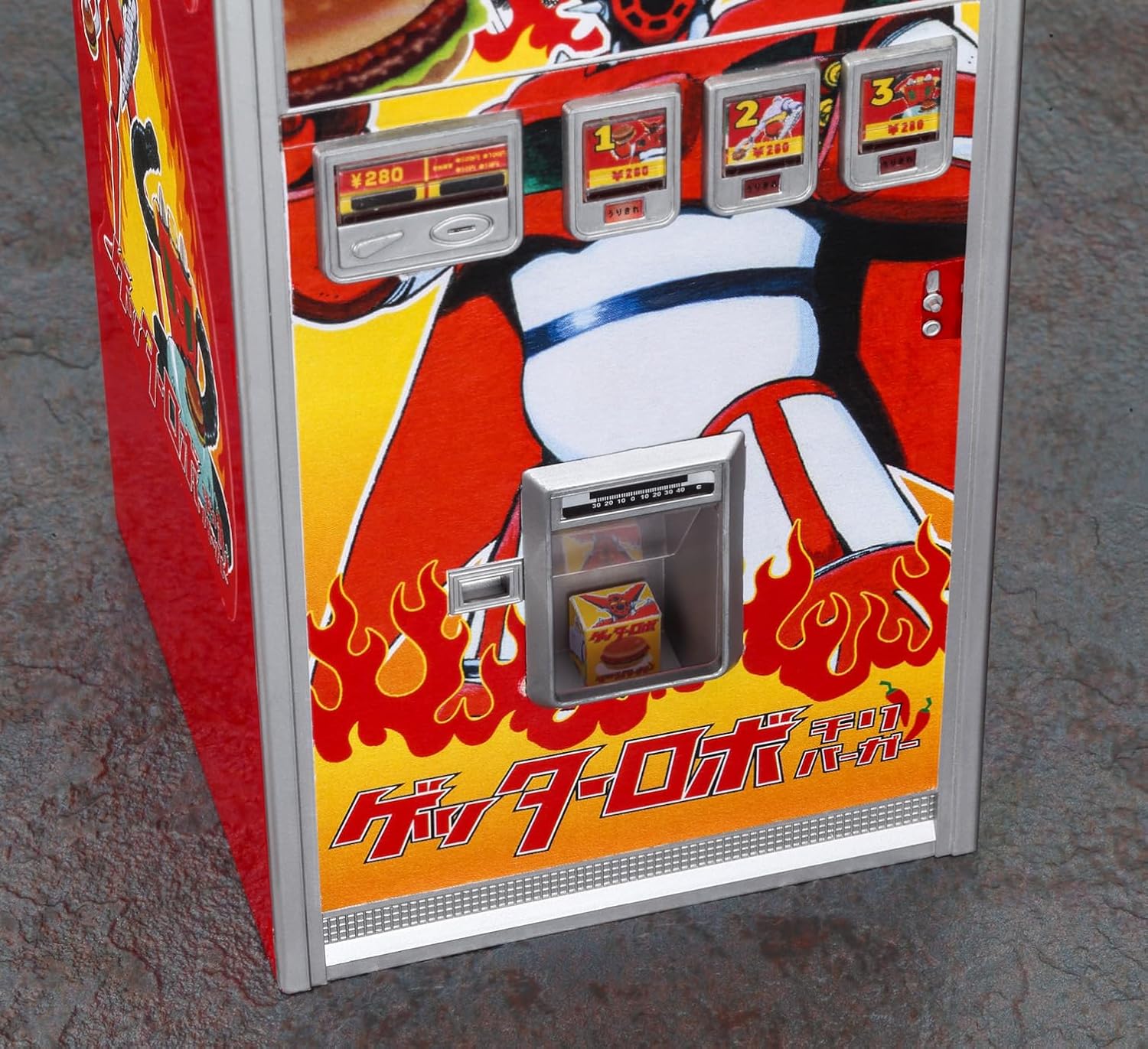 Hasegawa SP667 1/12 Nostalgic Vending Machine (Hamburger) Getter Robo - Image 5