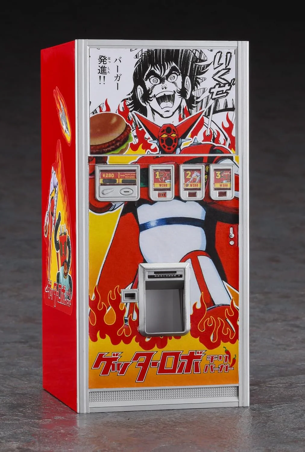 Hasegawa SP667 1/12 Nostalgic Vending Machine (Hamburger) Getter Robo - Image 7