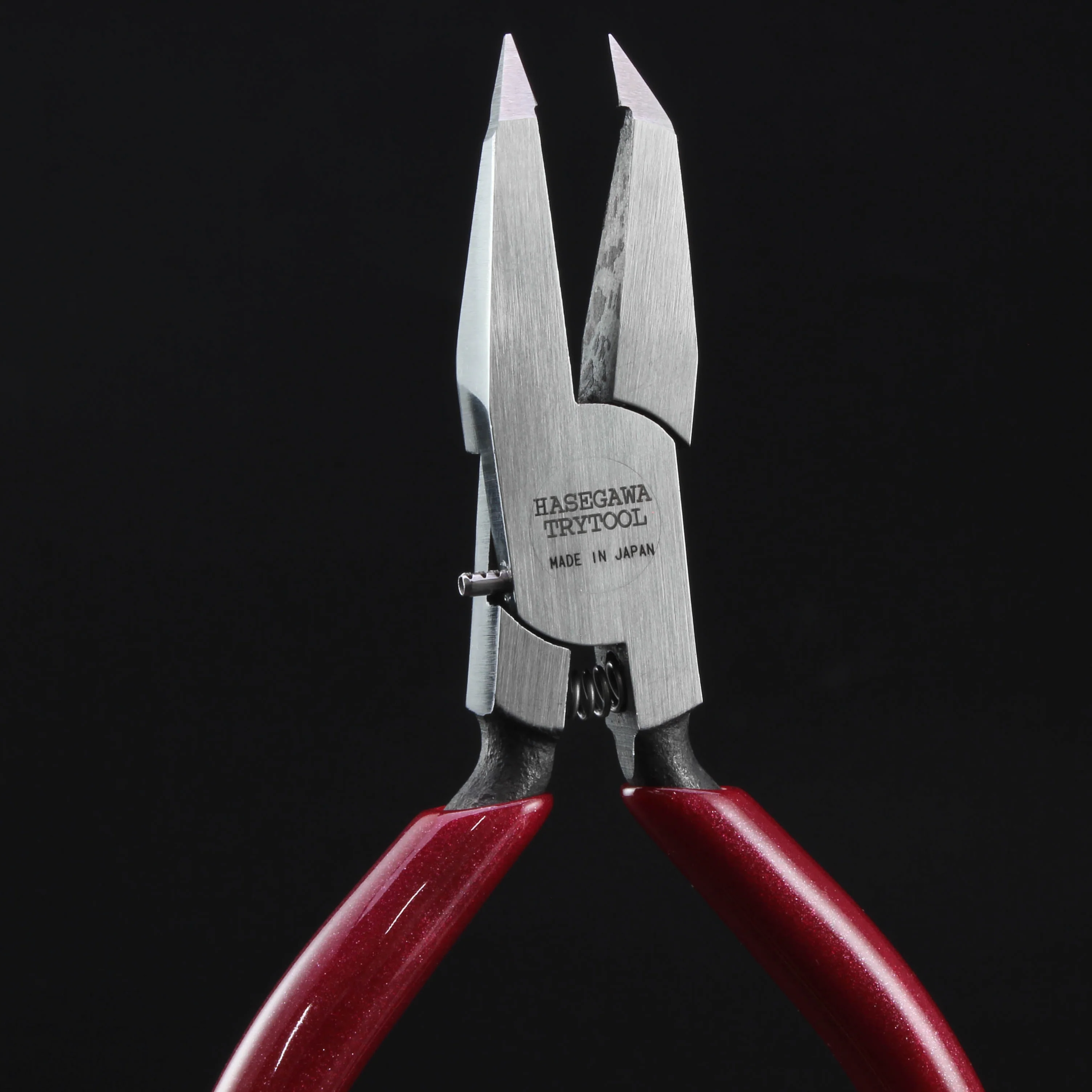 Hasegawa TT120 Nippers for Plastic Models (Round Blade, Tapered Edge Type) - Image 2