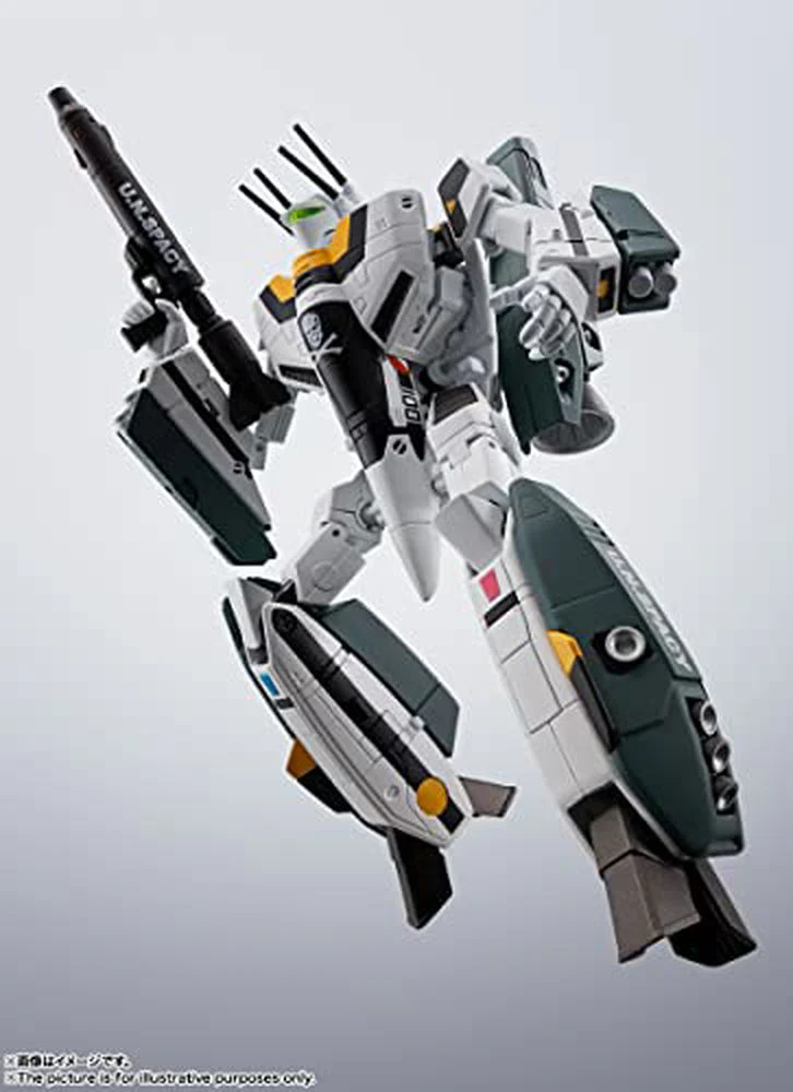 HI-METAL R 超時空要塞マクロス VF-1S スーパーバルキリー (一条輝機) 約140mm ダイキャスト&ABS&PVC製 塗装済み可動フィギュア - Image 8