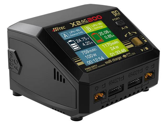 HiTEC 44348 Multi Charger X2 AC PLUS 200 - Image 3