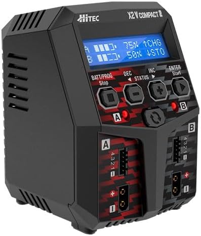 HiTEC 44363-T X2 Vertical Compact 2 Touring Cable Set