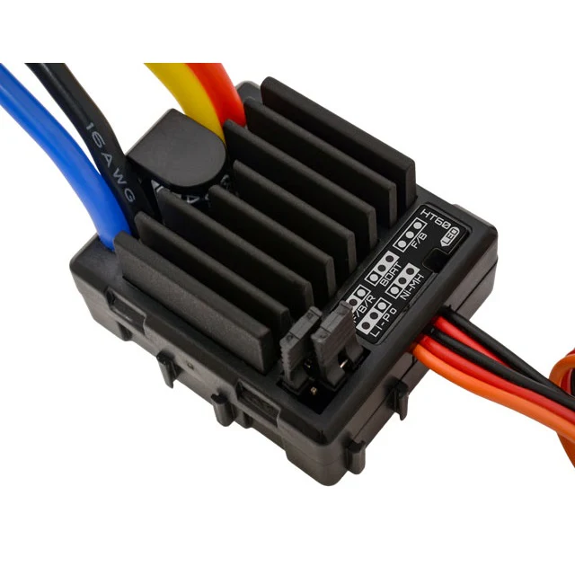 Hitec 61169 Waterproof Brush Motor ESC HT60 (Tamiya Type Connector) - Image 3
