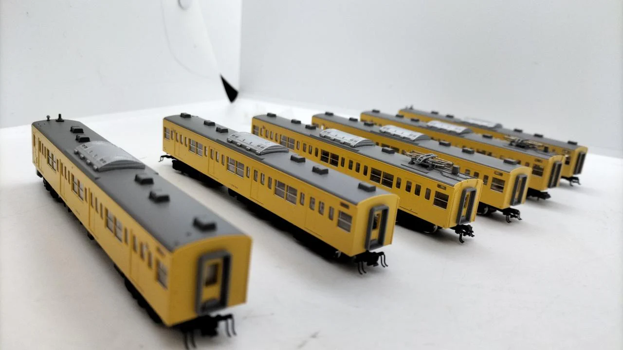 KATO 1/150 201 Series Sobu Line Color Basic 6-Car Set - Image 16