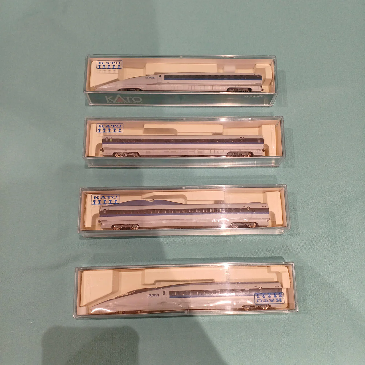 KATO 1/160 500 Series Shinkansen Nozomi 4-Car Basic Set
